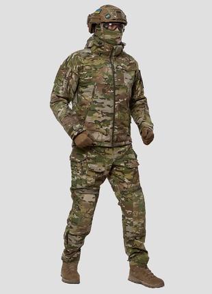 Комплект военной формы, зимняя куртка + штаны с наколенниками ...