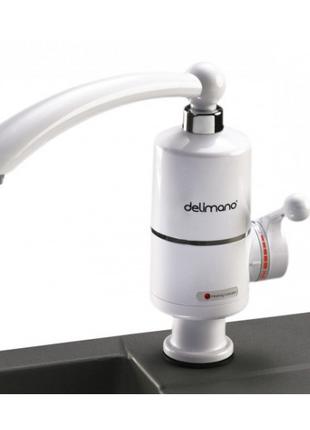 Кран электрический проточный водонагреватель Delimano (0609ОК)