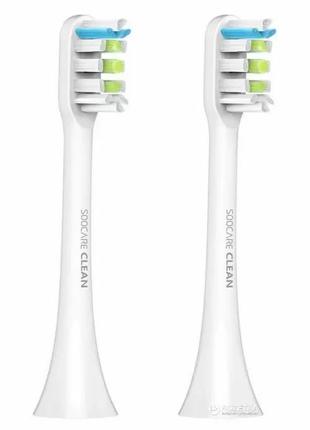 Насадка для зубної щітки Xiaomi Soocas X3 Clean White (2 шт)