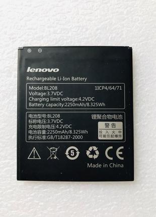 Аккумуляторная батарея АКБ BL208 для смартфона Lenovo S920 225...