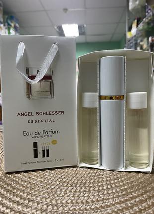 Жіночий міні парфуми Angel Schlesser Essential, набір 3х15 мл