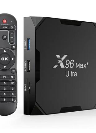 X96 Max+ Ultra 4/64 | S905X4 | Smart TV Box | Android 11 | Сма...