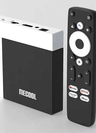 MECOOL KM7 PLUS 2/16 Гб з сертифікацією Google TV і Netflix (з...
