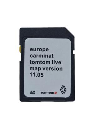Карта навігації Renault Carminat TomTom Live Europe 11.05 (202...