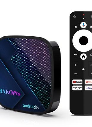 Смарт приставка H96 Hako Pro 2/16 із сертифікацією Google TV і...