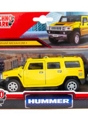 Машина Techno Park HUM2-12-YE HUMMER H2 Желтый