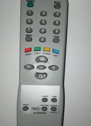 Пульт для телевізора LG 6710V00070B
