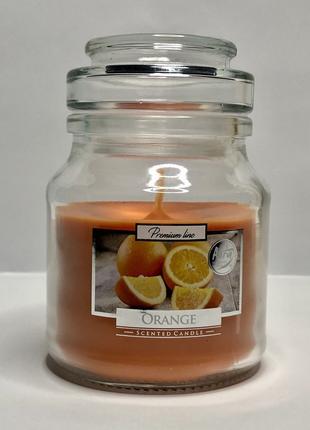 Свеча ароматизированная Bispol Апельсин ORANGE 10см