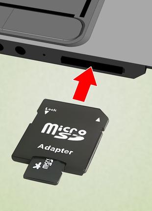 Adapter micro SD, переходник с micro sd на SD, картридер, 2 штуки