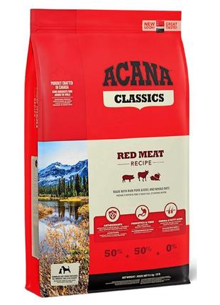 Сухий корм для собак усіх порід Acana Red Meat Dog 9.7 кг ягня...