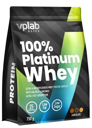 Протеин VPLAB 100% PLATINUM WHEY 750 Г