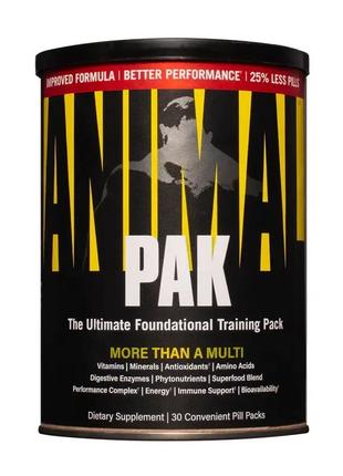 Витаминно-минеральный комплекс Universal Nutrition Animal PAK ...