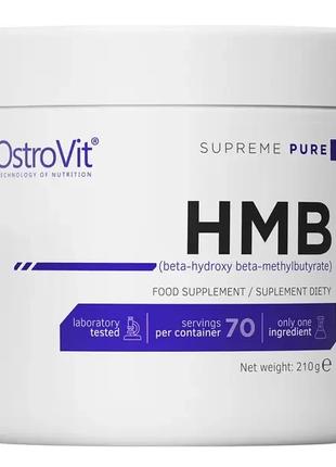 Гідроксиметилбутират OstroVit HMB 210 г без смаку
