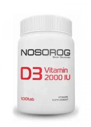 Вітамін Д3 NOSOROG Vitamin D3 2000 IU 100 tab