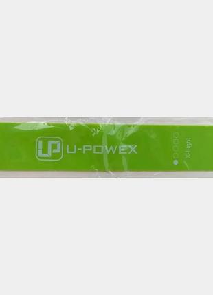 Фітнес гумка U-powex Зелена 3.5 кг