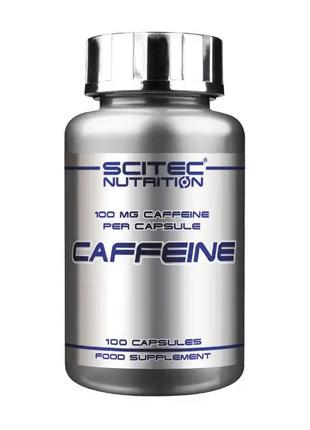Енергетик кофеїн Scitec Nutrition CAFFEINE (100mg) 100 caps