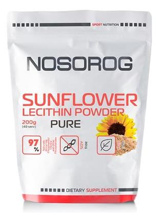NOSOROG Sunflower Lecithin Powder 200 г