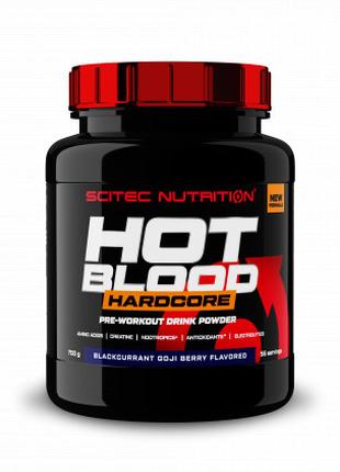 Предтреник Scitec Nutrition Hot Blood Hardcore 700 грам