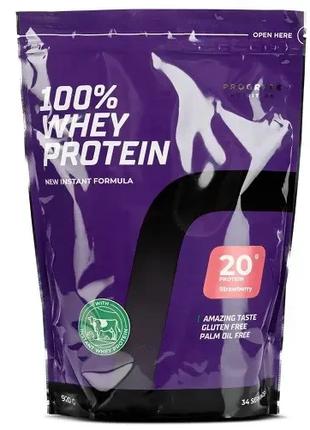 Сыроваточный протеин Progress Nutrition 100% Whey Protein 1840...