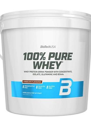 Cыроваточный протеин BioTech 100% Pure Whey 4 кг