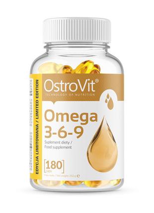 Омега OstroVit Omega 3-6-9 180 капсул