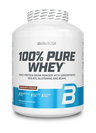 Cыроваточный протеин BioTech 100% Pure Whey 2.27г