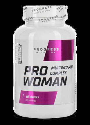 Витаминно-минеральный комплекс для женщин Progress Nutrition P...