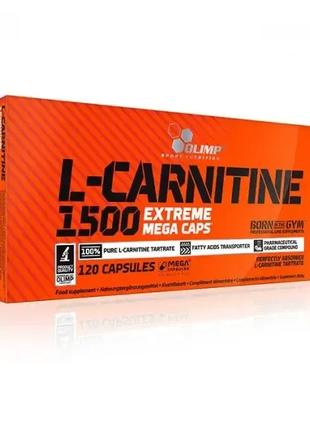 Л-Карнітін Olimp Labs L-Carnitine 1500 Extreme Mega Caps 120 капс