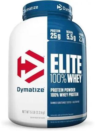 Сыроваточный протеин Dymatize Elite 100% Whey Protein 2.268 kg