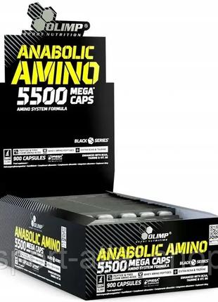 Аминокислоты Olimp Anabolic amino 5500 mega caps 30*30 900 caps