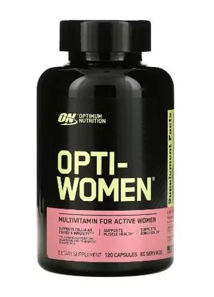 Optimum Nutrition, Opti-Women, комплекс для жінок, 120 капсул