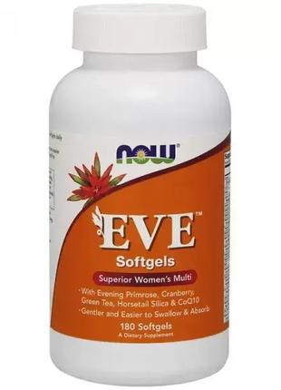 Витамины для женщин Now Foods EVE 180 softgels