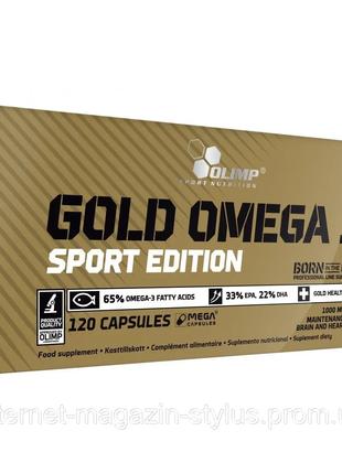 Рыбий жир Олимп Olimp Labs Gold Omega 3 Sport Edition 65% 120 ...