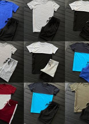 Мужские шорты+футболка,качественный комплект. Летний комплект ...