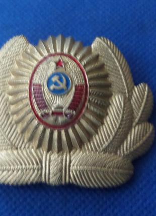 Кокарда офіцерська МВС СРСР
