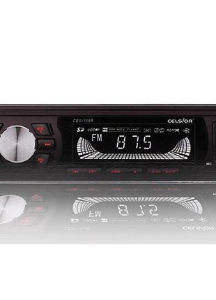 Бездисковий MP3/SD/USB/FM програвач Celsior CSW-108R Bluetooth...