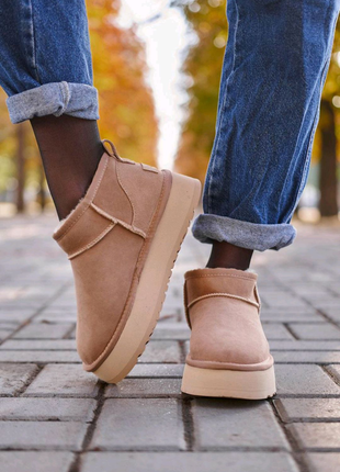 Ugg Classic Mini Platform Beige