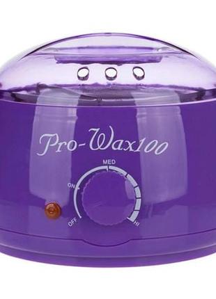 Воскоплав баночный с терморегулятором PRO-WAX 100 (Purple)-LVR