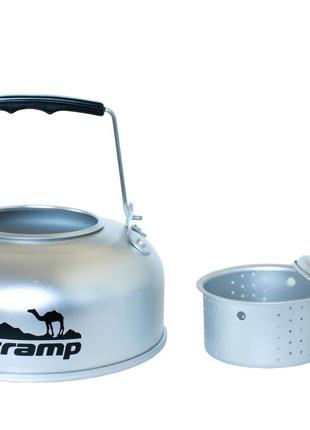 Чайник алюминиевый с ситом для заварки Tramp TRC-038 0,9л Похо...