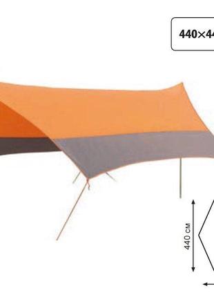 Тент со стойками Tramp Lite Tent orangе TLT-011 решение для от...