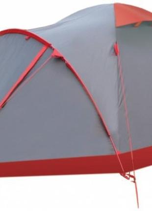 Экспедиционная четырехместная палатка Tramp Mountain 4 с двумя...