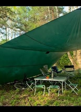 Тент похідний Tramp Tent 3x3 м. з набором сталевих стійок TRT-...