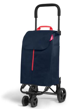 Сумка-візок Gimi Twin 56 Blue Чотирьохколісний візок сумка на ...