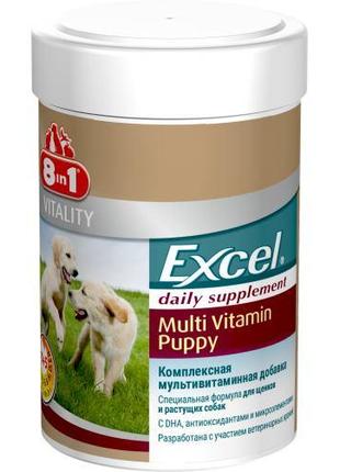 Вітаміни для цуценят та молодих собак 8in1 Excel Multi Vitamin...