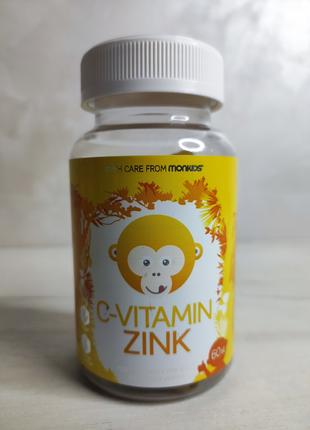 Витамин С+цинк Детский фруктовый вкус
