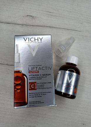 Сироватка для обличчя з вітаміном С Vichy Liftactiv Supreme Vi...