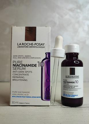 La Roche-Posay Niacinamide 10 serum осветительная сыворотка-ко...