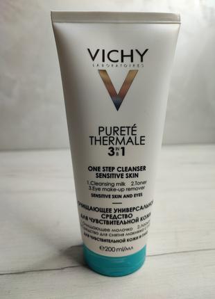 Vichy Purete Thermale Three in One очищуючий засіб для чутливо...