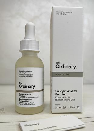 The Ordinary - Salicylic Acid 2% Solution - Сыворотка с салици...