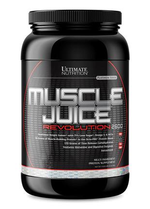 Гейнер Ultimate Muscle Juice Revolution 2600, 2.12 кг Печиво-крем